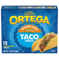 Ortega Taco Shells, Yellow Corn, 12 Each