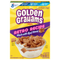Golden Grahams Cereal, Retro Recipe, 11.7 Ounce