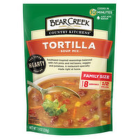 Bear Creek Country Kitchens Soup Mix, Tortilla, Family Size, 7.9 Ounce
