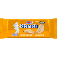 Bimbo Bimbo Rebanadas Toast with Sweet Cream, 6 count, 11.7 Ounce