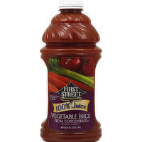 First Street 100% Juice, Vegetable, 64 Ounce