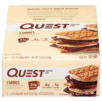 Quest Protein Bar, S'mores, 12 Each