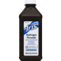 Iris Hydrogen Peroxide, Topical Solution USP, 16 Ounce