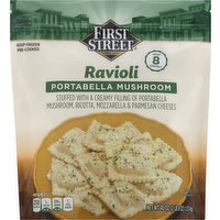 FIRST STREET Ravioli, Portabella Mushroom, 40 Ounce