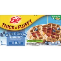 Eggo Frozen Waffles, Blueberry, 11.6 Ounce