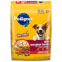 Pedigree Food for Dogs, with MarroBites Pieces, Grilled Steak & Vegetable Flavor, Adult, 224 Ounce