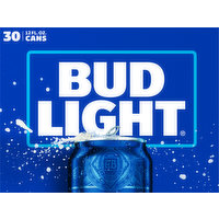 Bud Light Beer, 30 Each
