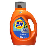 Tide Plus Febreze Sport Odor Defense HE Turbo Clean Liquid Laundry Detergent, 92 fl oz, 59 loads, 92 Fluid ounce