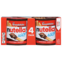 Nutella Hazelnut Spread + Breadsticks, 4 Pack, 4 Each