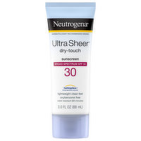 Neutrogena Sunscreen, Dry-Touch, Broad Spectrum SPF 30, 3 Ounce