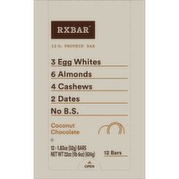 Rxbar Protein Bars, Coconut Chocolate, 22 Ounce