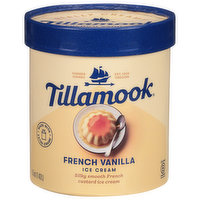 Tillamook Ice Cream, French Vanilla, 48 Ounce
