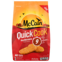 McCain Potato Patties, Hashbrowns, Quick Cook, 20 Ounce