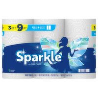 SPARKLE Paper Towels, 2-Ply, 3 Each