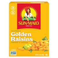 Sun-Maid Raisins, Golden, California, 12 Ounce