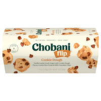 Chobani Yogurt, Greek, Cookie Dough, Value 4 Pack, 18 Ounce