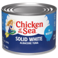 Chicken of the Sea Tuna, in Water, Albacore, Solid White, Wild Caught, 66.5 Ounce