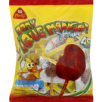 Beny Hard Candies Lollipop, Mango Flavored, Covered with Chili, 40 Each