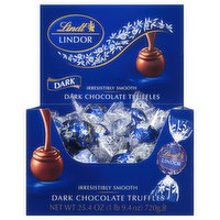 Lindt Lindor Dark Chocolate Truffles, 60 Each