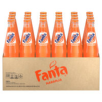 Fanta Soda, Orange, 16.9 fl oz, 24 pack, 24 Each