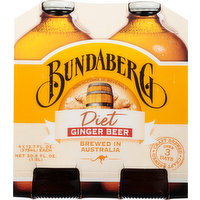 Bundaberg Ginger Beer, Diet, 4 Each