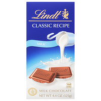 Lindt Milk Chocolate, Milk, 4.4 Ounce