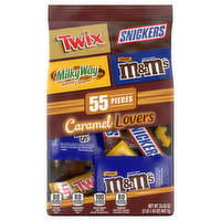 Mixed SNICKERS, M&M'S & More Assorted Caramel Chocolates, 33.43 Ounce