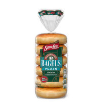 Sara Lee Sara Lee Plain Toaster Bagel, 6 count, 20 oz, 13 Ounce