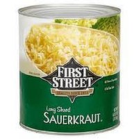 First Street Shredded Sauerkraut, 14.5 Ounce