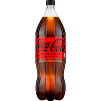 Coca-Cola Zero Sugar Diet Soda Soft Drink, 2 Liter, 2 Litre