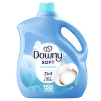 Downy Fabric Softener Liquid, Cool Cotton Scent, 111 fl oz, 111 Ounce