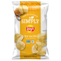 Lay's Potato Chips, Sea Salted, Thick Cut, 8.5 Ounce