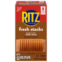 Ritz Crackers, Baked with Whole Wheat, Fresh Stacks, 8 Each