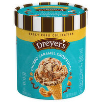 Dreyer's Ice Cream, Churro Caramel Crossroads, 1.5 Quart