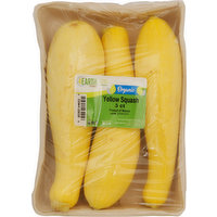 4Earth Farms Yellow Squash, Organic, 3 Each