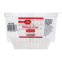 Betty Crocker Baking Cups, White, 100 Each