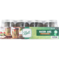 Ball Mason Jars, Wide Mouth, Pint, 12 Each