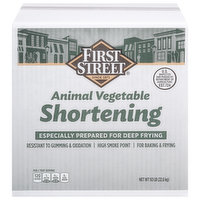 First Street Animal Vegetable, Shortening, 800 Ounce