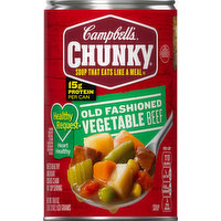 Campbell's Soup, Old Fashioned Vegetable Beef, 18.8 Ounce