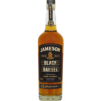 Jameson Whiskey, Irish, Triple Distilled, Black Barrel, 750 Millilitre