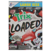 General Mills Cereal, Loaded, Vanilla, Large Size, 13 Ounce