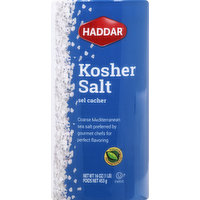 Haddar Salt, Kosher, 16 Ounce
