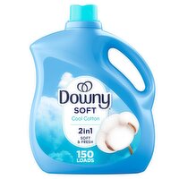 Downy Fabric Softener Liquid, Cool Cotton Scent, 111 fl oz, 111 Fluid ounce