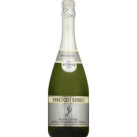 Barefoot Champagne, Sparkling, Brut Cuvee, California, 750 Millilitre