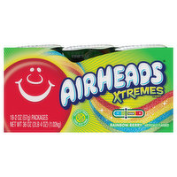 AirHeads Candy, Rainbow Berry, 18 Each