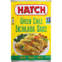 Hatch Enchilada Sauce, Green Chile, Mild, 15 Ounce