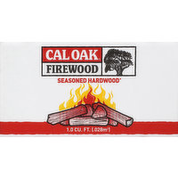 Caloak Firewood, Seasoned Hardwood, 1 Each