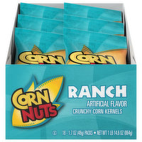 Corn Nuts Corn Kernels, Crunchy, Ranch, 18 Each