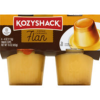 Kozy Shack Flan, Creme Caramel, 4 Each