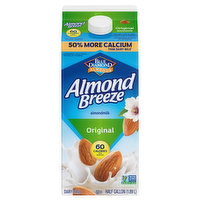 Almond Breeze Almondmilk, Original, Dairy-Free, 0.5 Gallon